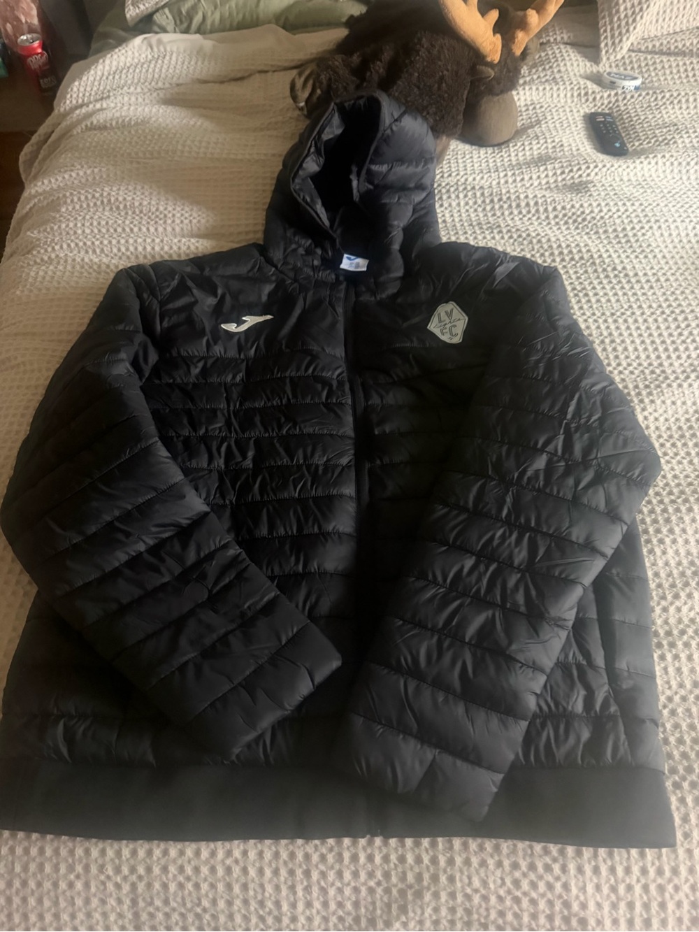 Las Vegas Lights FC Hooded Jacket in Black